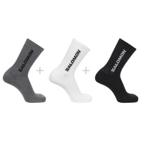 Salomon Strumpor Everyday 3-pak Svart/Grå/Vit Str. 42-44