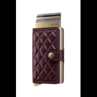 Secrid Korthållare Mini Wallet Emboss Bordeaux 1