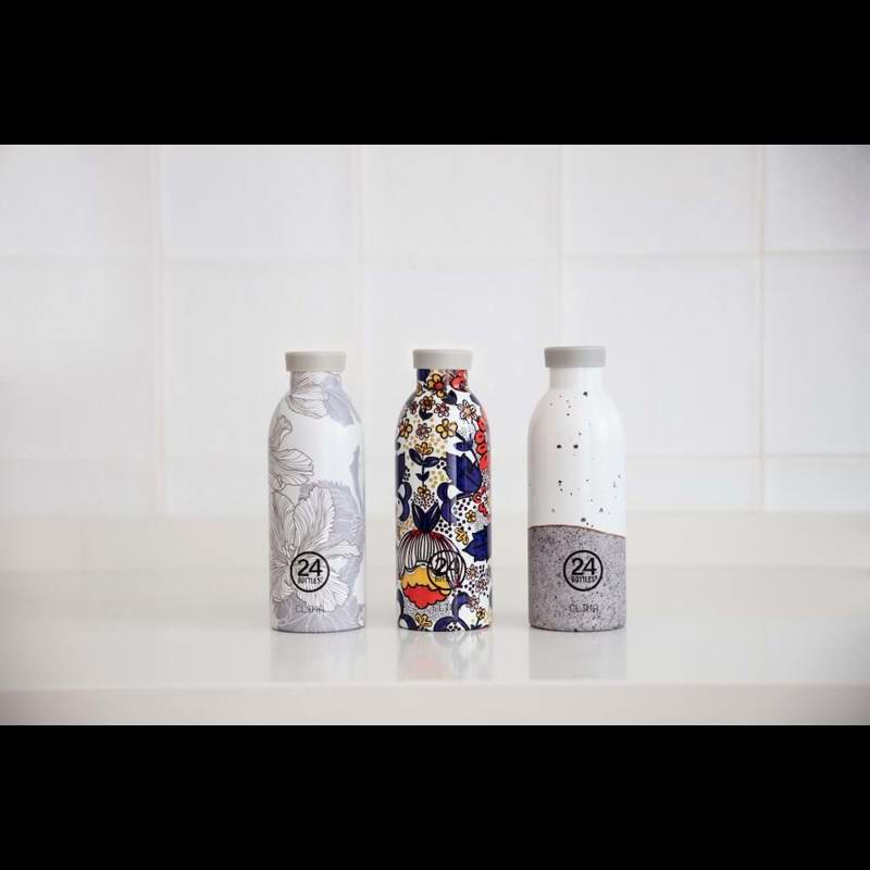 24Bottles Termoflaska Clima Bottle Tea Vit blomning 5