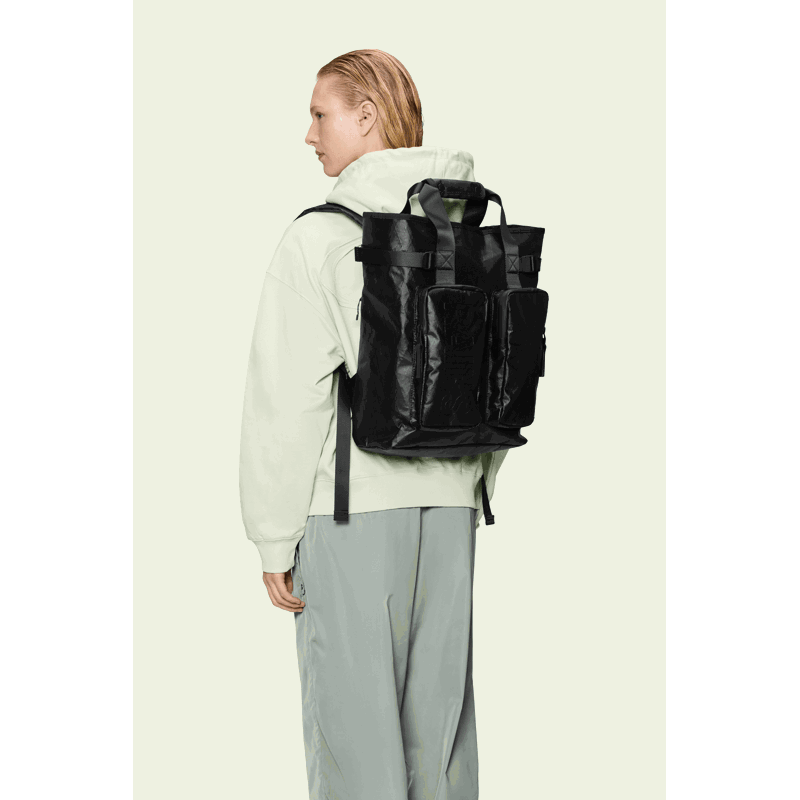 RAINS Rygsæk TexXel Tote W3 Sort 15" 2