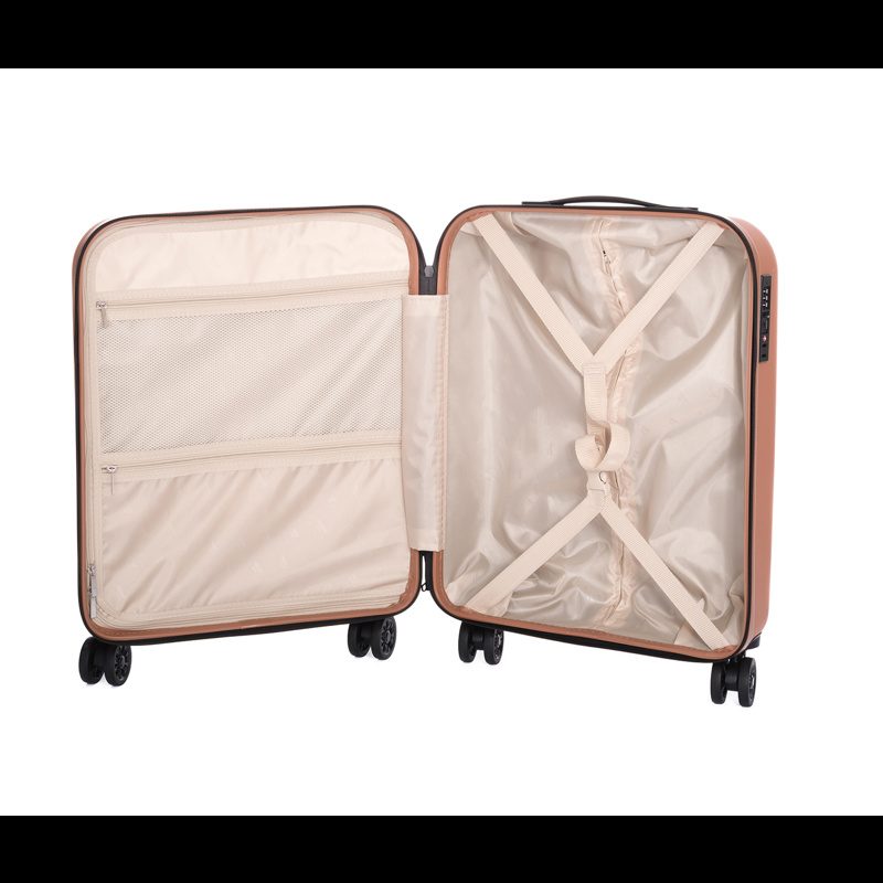 Aries Travel Resväska Palermo Orangebrun 55 Cm 5