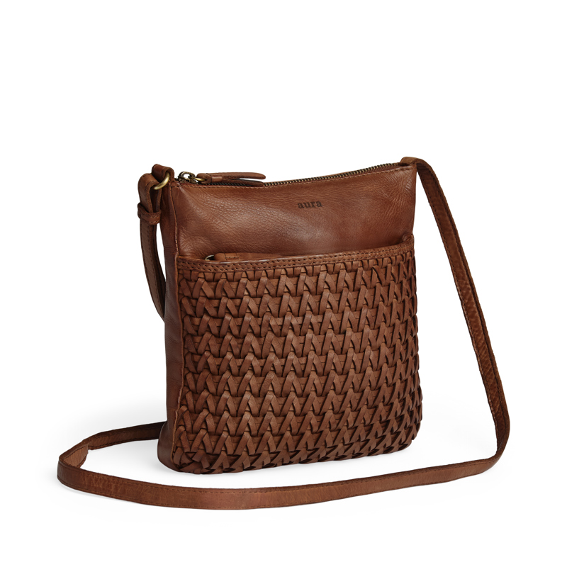 Aura Crossbody Lumi  Cognac 2