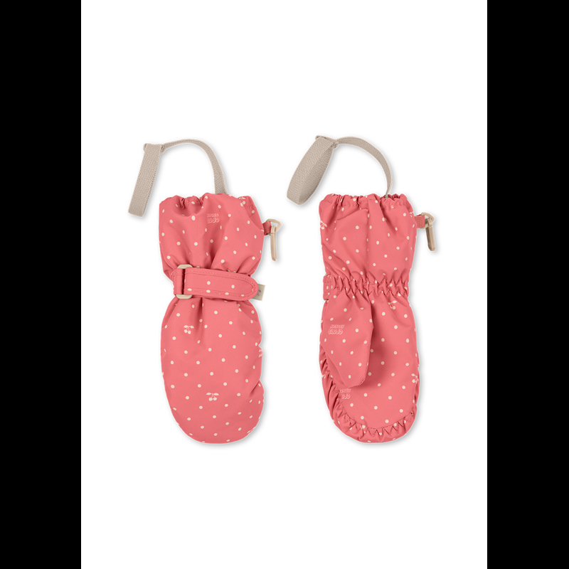 Konges Sløjd Handske Nohr Cherry Berry Rosa 12-18 mdr. 2