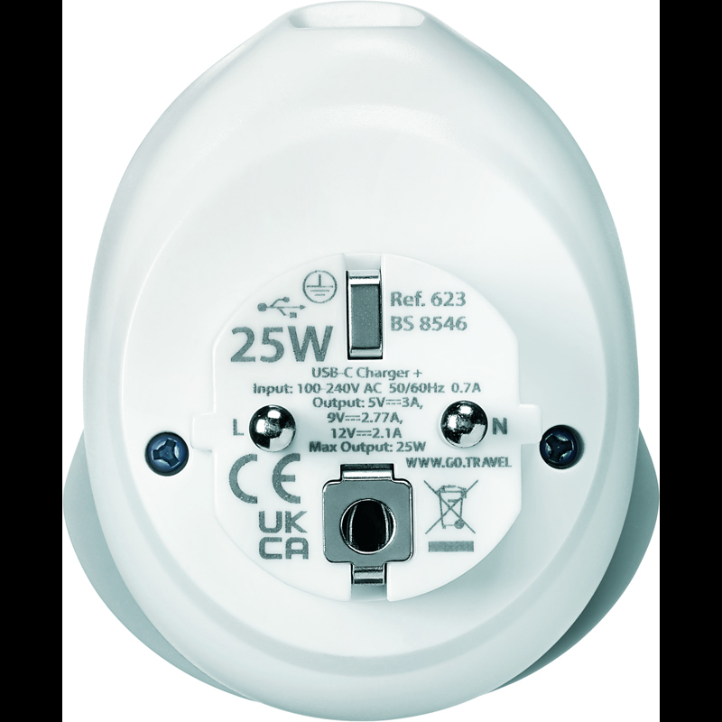 Go Travel Adapter Worldwide Hvid 5