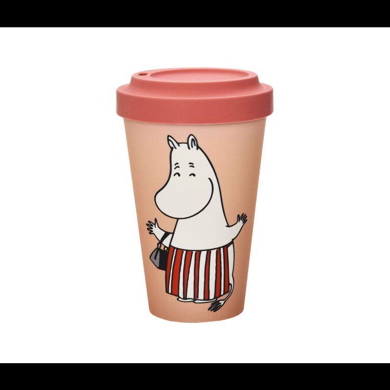 Nordic Buddies Takeaway krus Mummimamma  Fersken 3