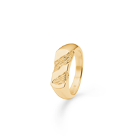 Studio Z Ring Glacier Guld Str. 52 1