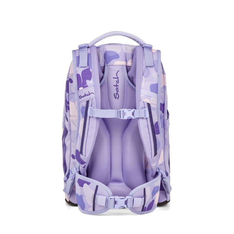 Satch Skoletaske Pack Lilac Blossom Lilla blomst 5