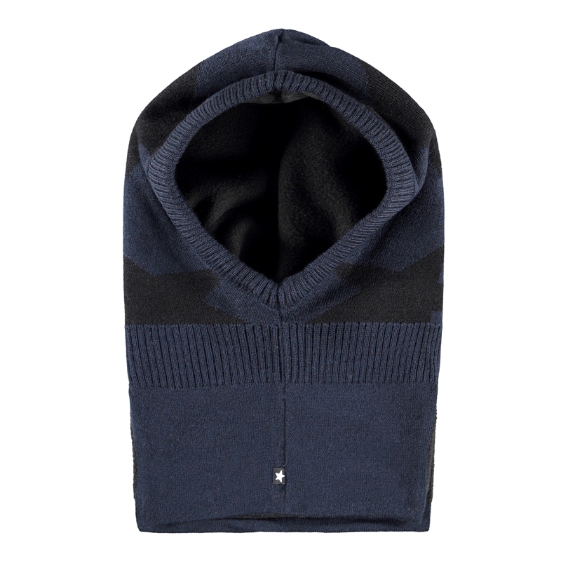 Molo Balaclava Snow M. blå 1-2 år 2