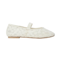 Sofie Schnoor Ballerina Sko AginySY Off Hvid Str. 34 1