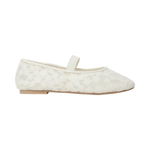 Sofie Schnoor Ballerina Skor AginySY Str. 37 Naturvit