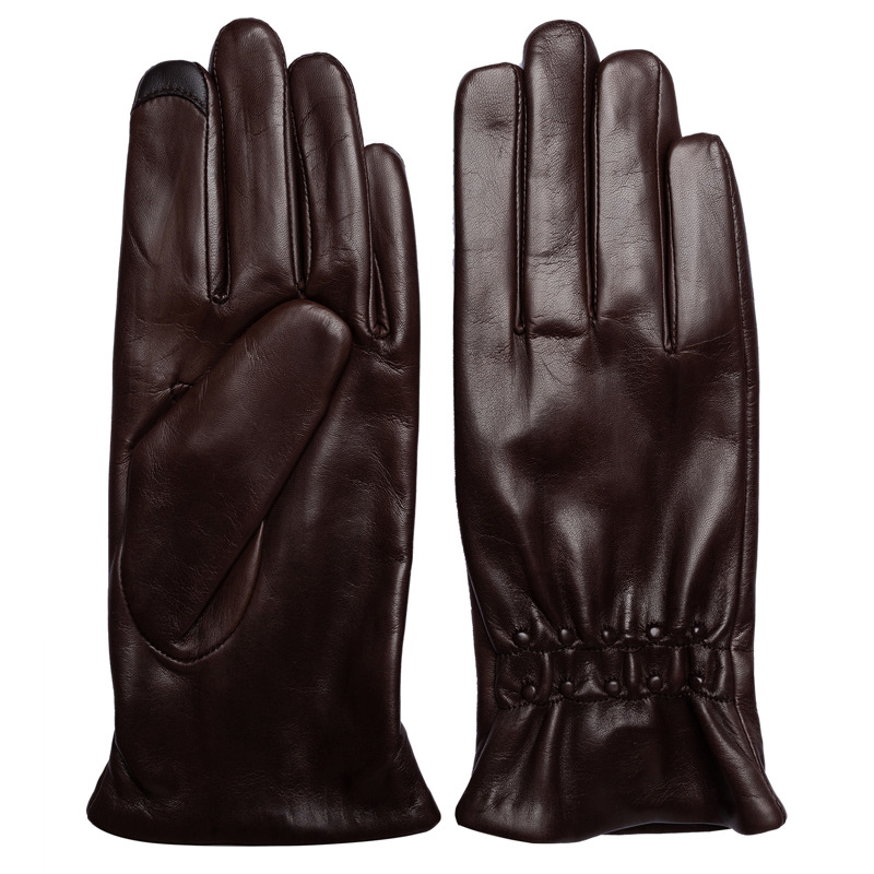 RE:DESIGNED Damhandske Lara Wool M. Brun Str S 3