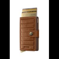 Secrid Miniwallet Emboss Lines Konjak 1