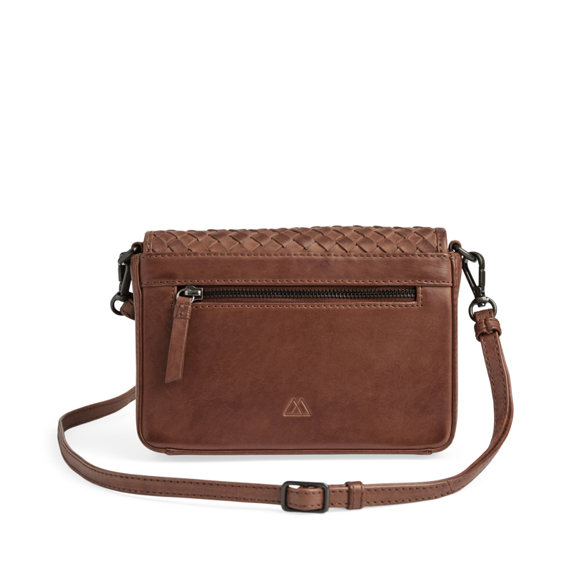 MARKBERG Crossbody Vanyambg Weave Cognac 4