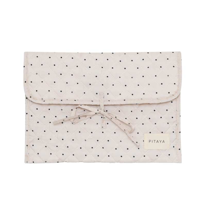 PITAYA Datorfodral Mira Bow  Svart/Beige 13" 1