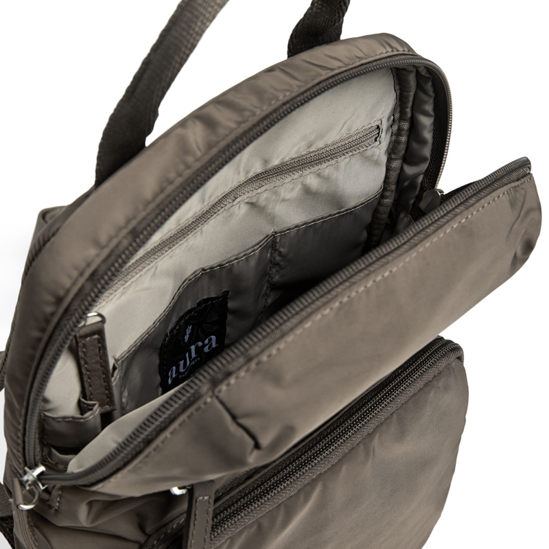 Aura Ryggsäck Prato Recycled Taupe 6