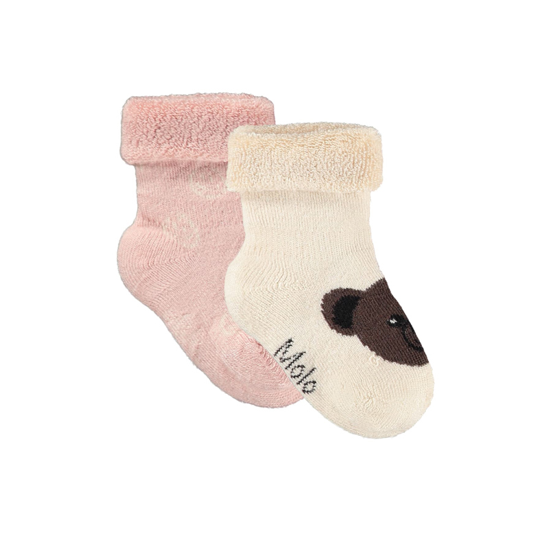Molo Strumpor Nodda 2-pack Rosa Str. 20-22 1