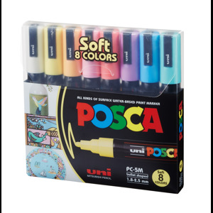 POSCA Penno POSCA PC-5M 8-pack Multi