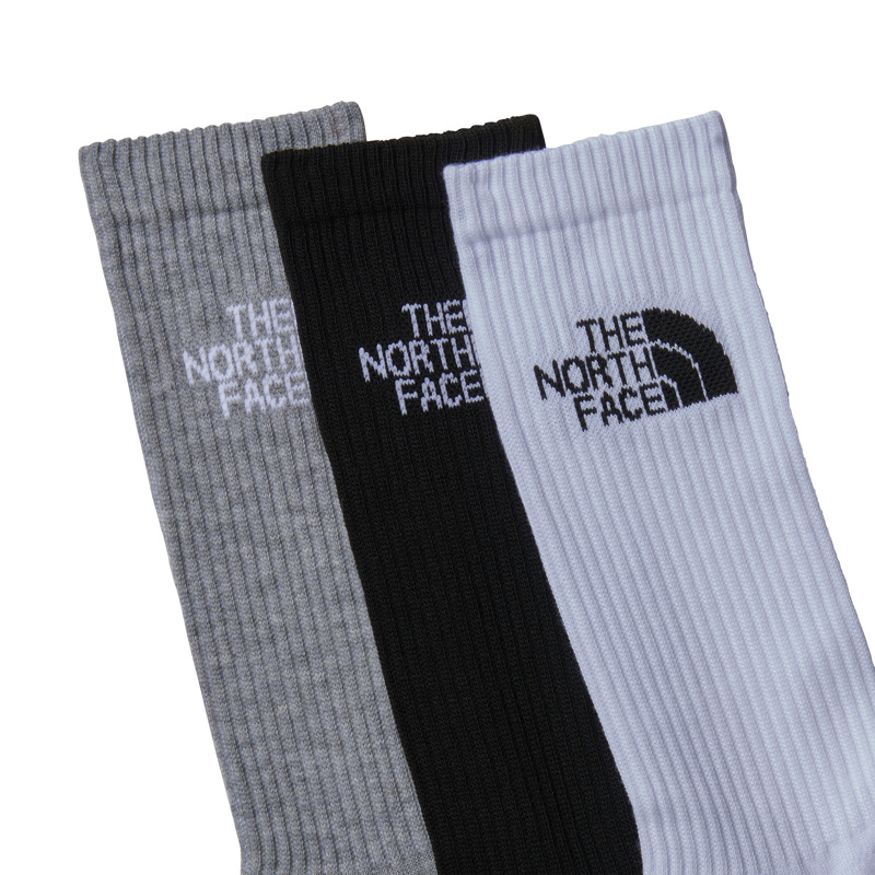 The North Face Strumpor Multi Sport 3-pack Grå/Svart Str. 38-40 3