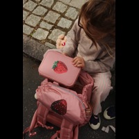 Konges Sløjd Skoletaske Clover Rosette Rosa