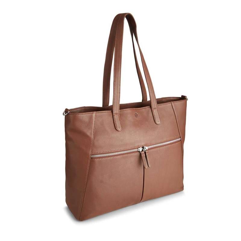 Aura Computertaske Paris Cognac 15" 3