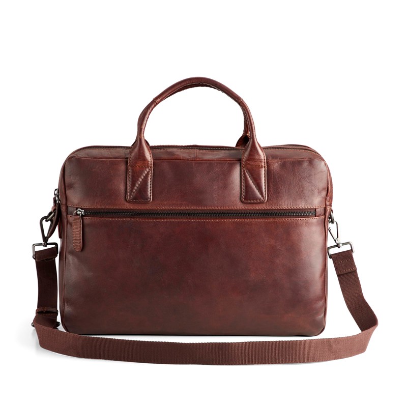 Tyler & Co Computertaske Denver Cognac 14" 5