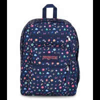 JanSport Rygsæk Big Student Sort m/mønster 15" 1