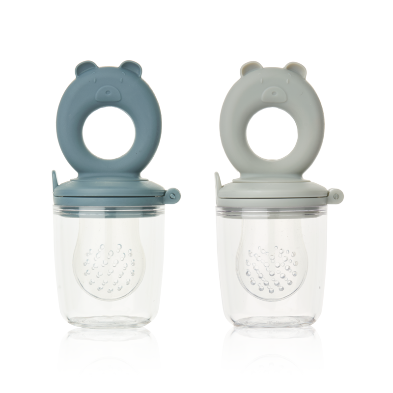 LIEWOOD Food Feeder 2-Pak Miranda Bear Blå 1
