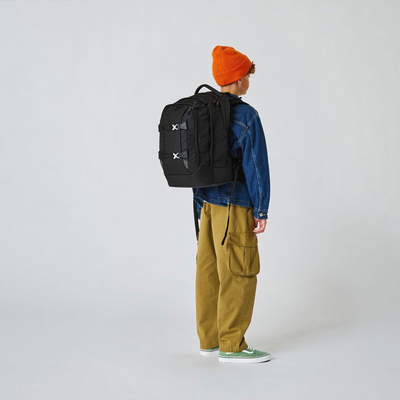 Satch Skoletaske Pack Nordic Black Sort 2