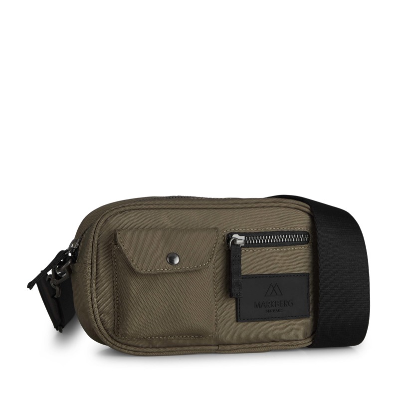 MARKBERG Crossbody Darla Recycle S Taupe/Sort 7
