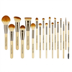 Technique Pro Makeupbørste Sæt Golden Bamboo Gylden