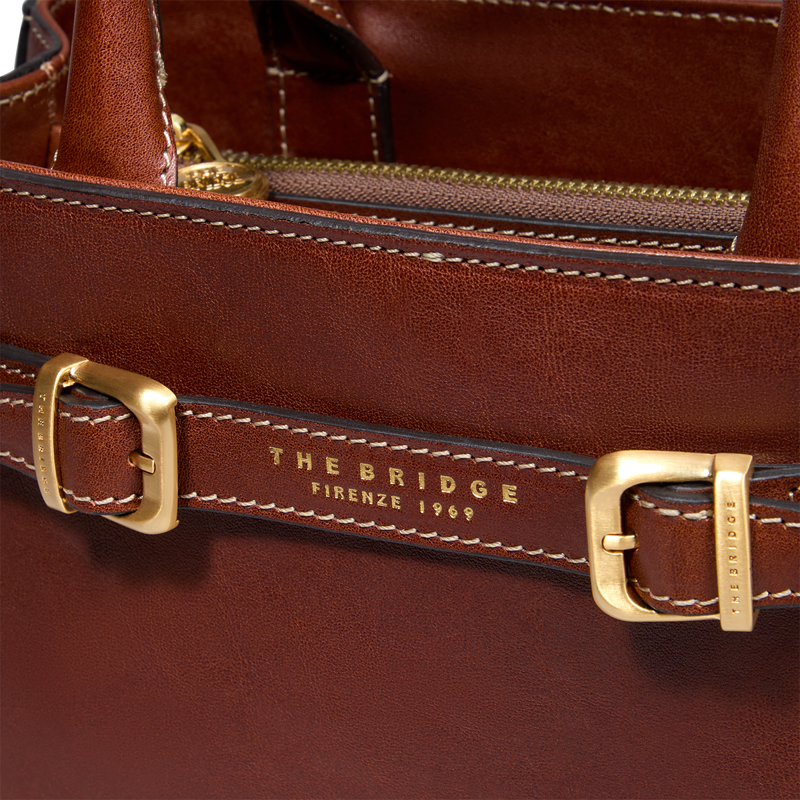 The Bridge Crossbody Gaia  Brun 6