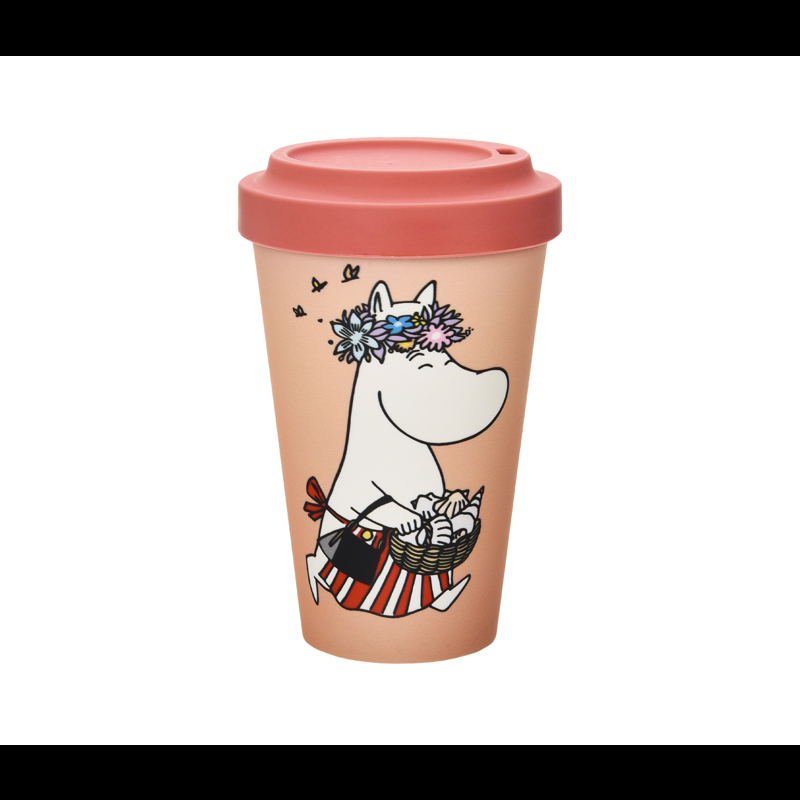 Nordic Buddies Takeaway krus Mummimamma  Fersken 1