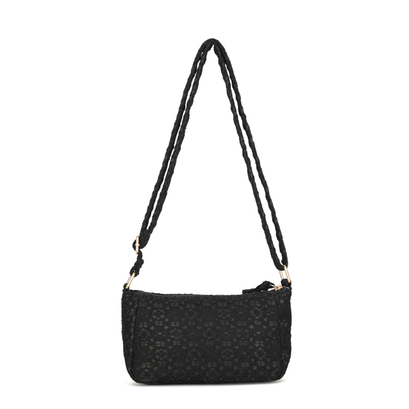 Conmé Crossbody Sille Sløjfe Sort/Sort 3