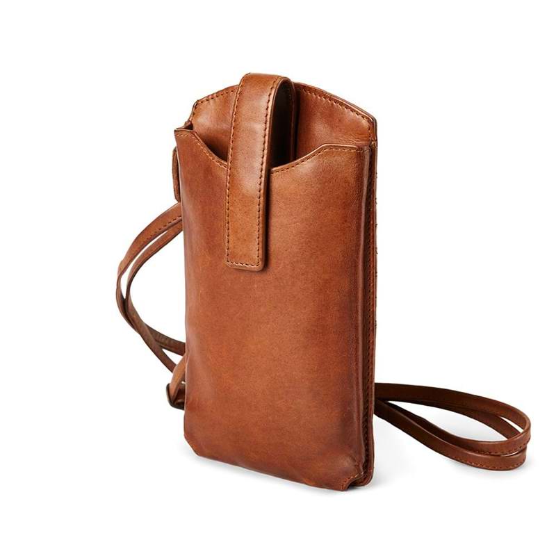 Pia Ries Mobiltaske Cognac 4