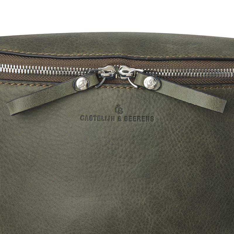 Castelijn & Beerens Midjeväska Fanny Pack Mörkgrön 5