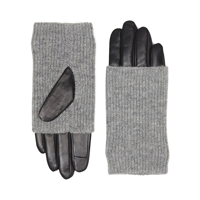 MARKBERG Damehandsker Helly Sort/grå Str. 8,5 1
