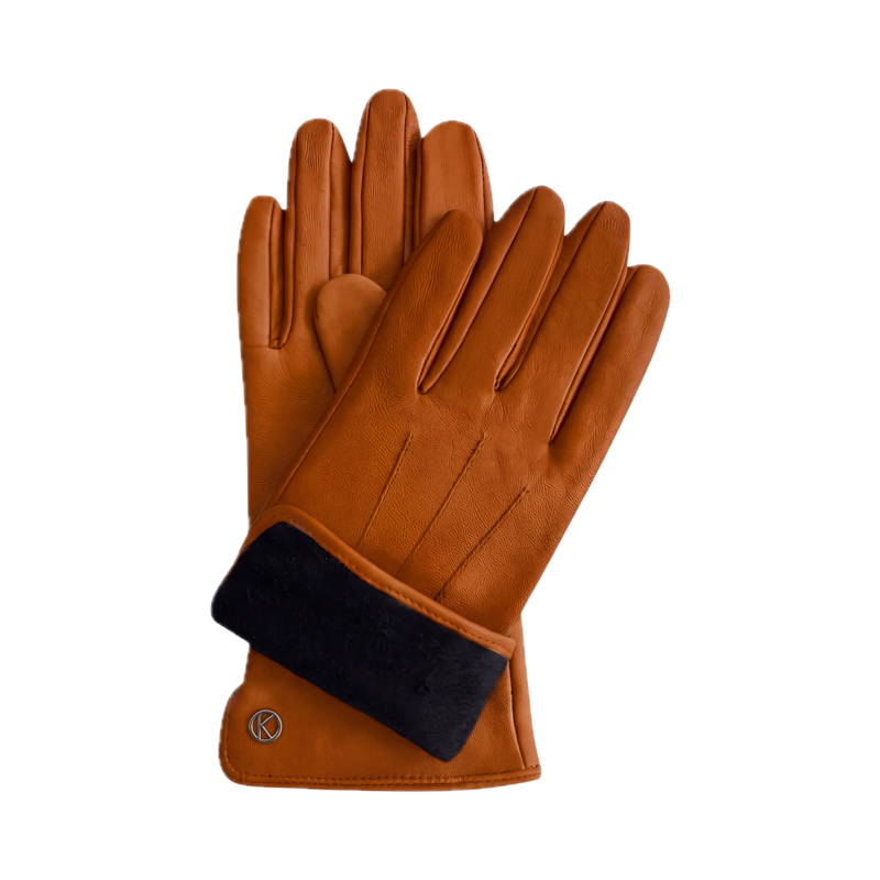 Kessler Damehandsker Carla Orange/Röd Str. 7,5 3