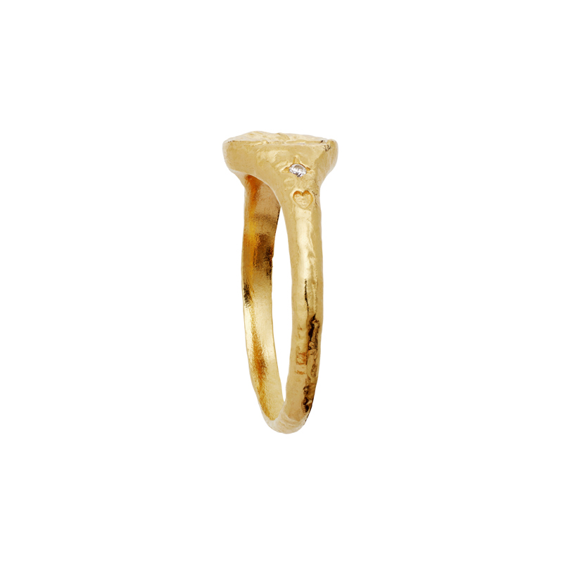 Maanesten Ring Magdalena Guld Str. 51 3