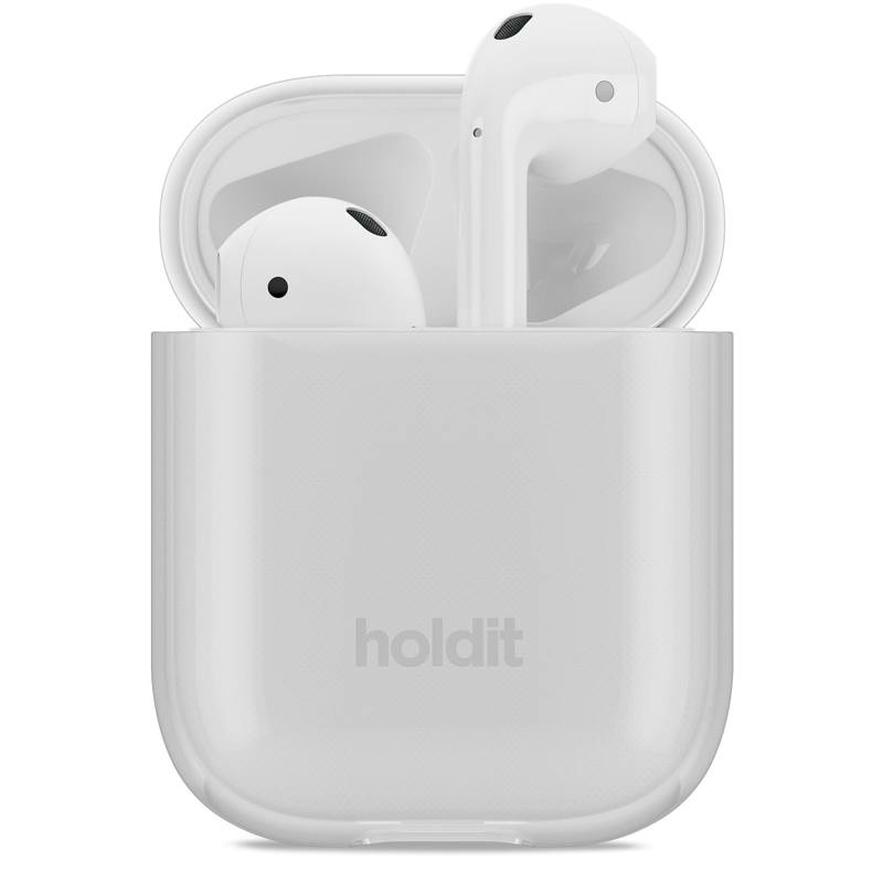 Holdit Airpods Case Seethru Hvid 1