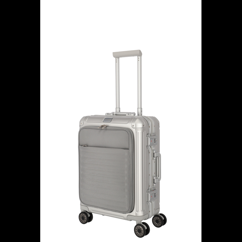 travelite Kuffert Next m/frontlomme Sølv 55 Cm 2