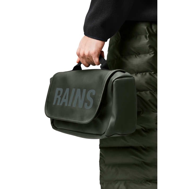 RAINS Necessär Texel Wash Bag Grön 2