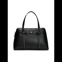 Tommy Hilfiger Håndtaske Satchel Buckle Sort 1
