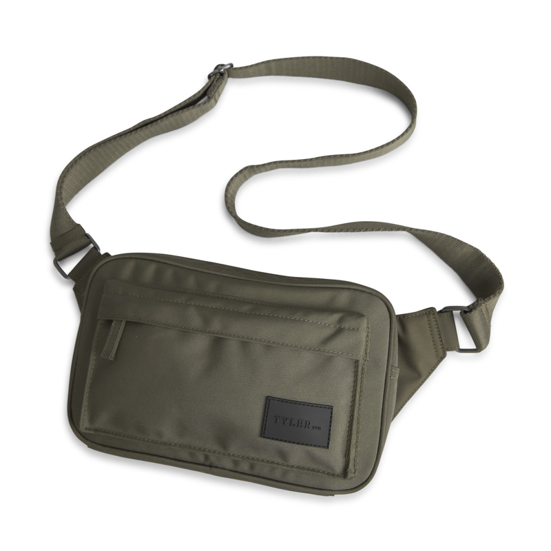 Tyler & Co Midjeväska Braga Bum Bag, Recy Oliv 7
