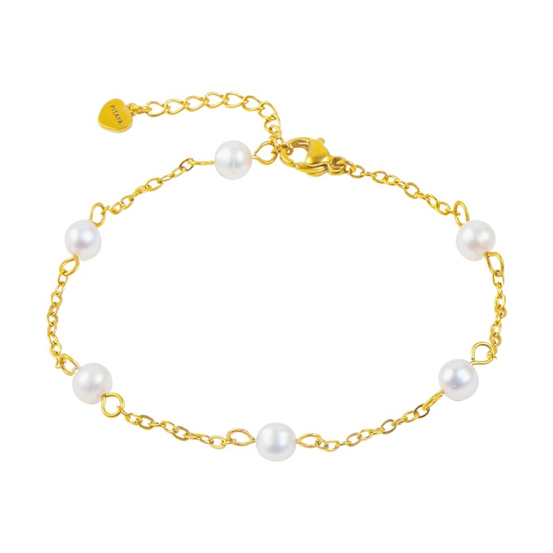 PITAYA Armbånd Rikke Pearl  Guld 1
