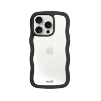 Holdit Mobilfodral Wavy Svart Iphone 15 Pro 1