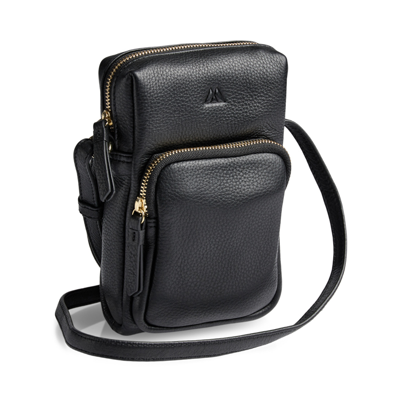 MARKBERG Crossbody Focus Sort/Guld 2