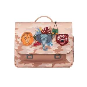 Jeune Premier Skolväska Retro Wildlife Sand