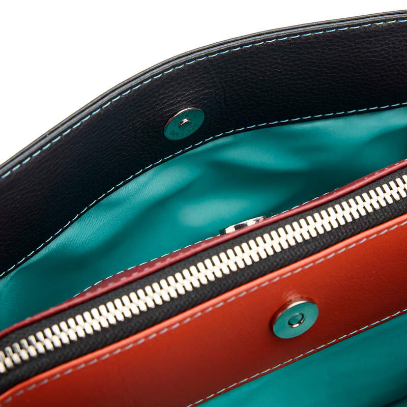 Pia Ries Crossbody Tropical Lurea   Svart 8