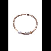 Conmé Armbånd Frida Pearl Grå/orange 1