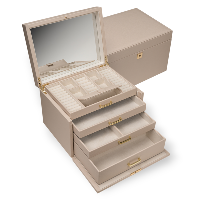 Windrose Smykkeskrin XL Beige 1